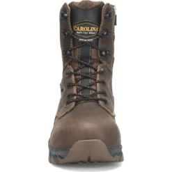 Carolina Boots: Men's CA5555 Brown Composite Toe 8" Subframe Insulated Side Zip Lightweight Work Boot -Carlos Trendy ca5555 500xauto toeedit