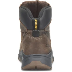 Carolina Boots: Men's CA5556 Brown Composite Toe Subframe 6" Lightweight Work Boot -Carlos Trendy ca5556 500xauto heeledit