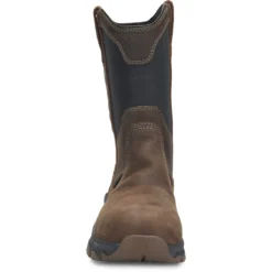 Carolina Boots: Men's CA5557 Brown Composite Toe Subframe 10" Pull On Wellington Waterproof Work Boot -Carlos Trendy ca5557 500xauto toeedit