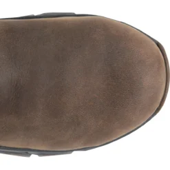 Carolina Boots: Men's CA5557 Brown Composite Toe Subframe 10" Pull On Wellington Waterproof Work Boot -Carlos Trendy ca5557 500xauto topedit