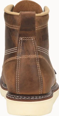 Carolina Boots: Men’s CA7011 Old Town Folklore AMP USA 6” Domestic Moc Toe Wedge Work Boot -Carlos Trendy ca7011 500xauto heel