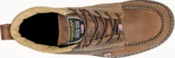 Carolina Boots: Men’s CA7011 Old Town Folklore AMP USA 6” Domestic Moc Toe Wedge Work Boot -Carlos Trendy ca7011 500xauto top