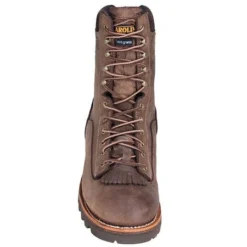 Carolina Boots: Men's Brown 8 Inch Waterproof CA7022 Logger Boots 12 Carolina Boots: Men's Brown 8 Inch Waterproof CA7022 Logger Boots -Carlos Trendy ca7021st carolinaf 01 1