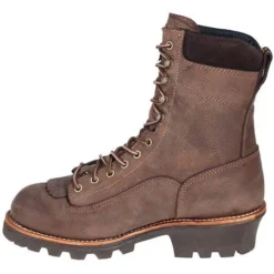 Carolina Boots: Men's Brown 8 Inch Waterproof CA7022 Logger Boots 11 Carolina Boots: Men's Brown 8 Inch Waterproof CA7022 Logger Boots -Carlos Trendy ca7021st carolinai 01 1