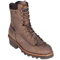 Carolina Boots: Men's Brown 8 Inch Waterproof CA7022 Logger Boots 9 Carolina Boots: Men's Brown 8 Inch Waterproof CA7022 Logger Boots -Carlos Trendy ca7021st carolinap 01 1