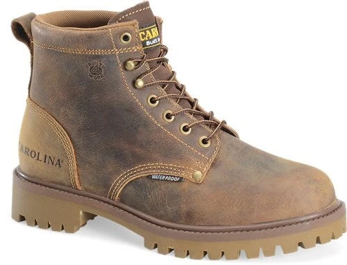 Carolina Boots: Men's CA7558 Old Town Folklore Marlboro LO 6” Steel Toe Waterproof Work Boot 1 Carolina Boots: Men's CA7558 Old Town Folklore Marlboro LO 6” Steel Toe Waterproof Work Boot