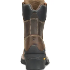 Carolina Boots: Men's CA7837 Brown Composite Toe 8" Capacity Cardinal Waterproof Logger Work Boot -Carlos Trendy ca7837 500xauto heeledit