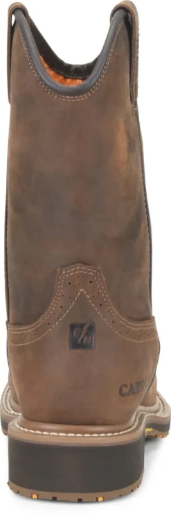 Carolina Boots: Men’s CA8536 Brown Anchor 10” Waterproof Composite Square Toe Roper 11 Carolina Boots: Men’s CA8536 Brown Anchor 10” Waterproof Composite Square Toe Roper -Carlos Trendy ca8536 500xauto heel