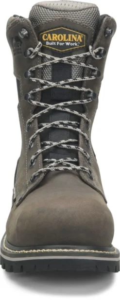 Carolina Boots: Men's CA8542 I-Beam Steeple Gray 8" Waterproof Carbon Composite Toe Boot -Carlos Trendy ca8542 4