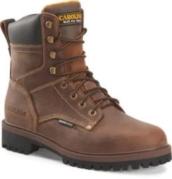Carolina Boots: Men's CA8585 8" Silvanus Steel Toe Waterproof Work Boot
