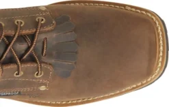 Carolina Boots: Men's CA9855 Brown 8" Composite Square Toe Waterproof Logger Boot -Carlos Trendy ca9855 500xauto top