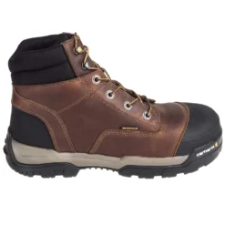 Carhartt Boots: Men's CME6355 Energy 6-Inch Waterproof Composite Toe EH Brown Work Boots -Carlos Trendy carhartt cme6355 o 01 scaled