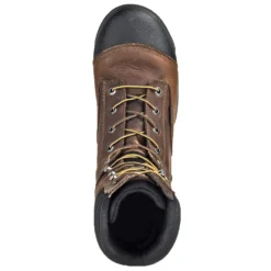 Carhartt Boots: Energy 8-Inch Waterproof EH Composite Toe CME8355 Men's Brown Work Boots -Carlos Trendy carhartt cme8355 t 01 1