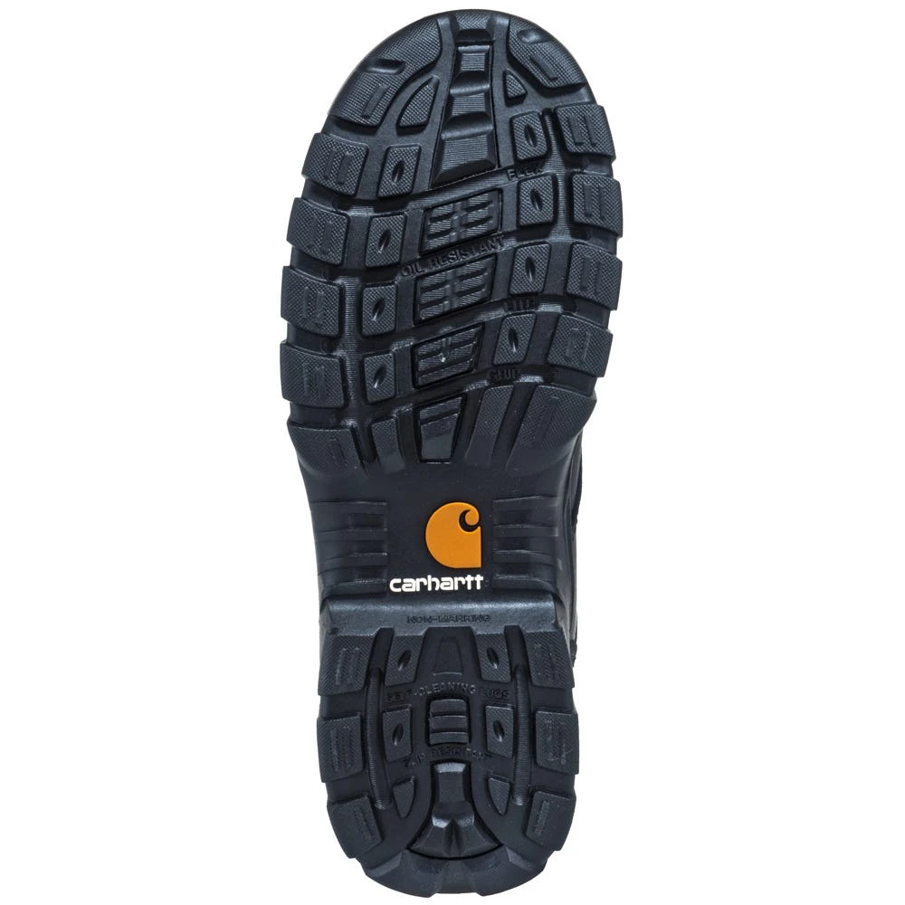 Carhartt Boots: Men's CMF6371 Black 6-Inch Waterproof Composite Toe Rugged Flex EH Boots 1 Carhartt Boots: Men's CMF6371 Black 6-Inch Waterproof Composite Toe Rugged Flex EH Boots