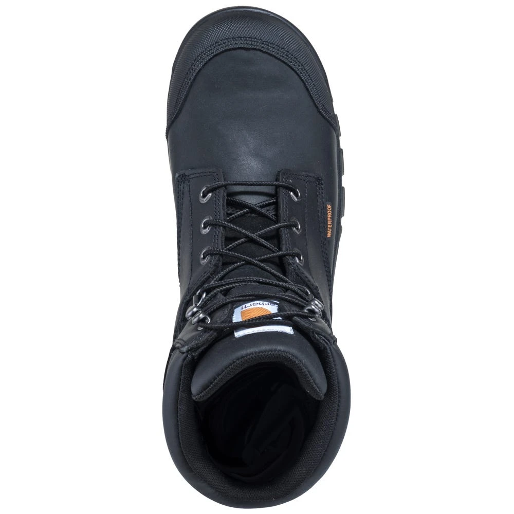Carhartt Boots: Men's CMF6371 Black 6-Inch Waterproof Composite Toe Rugged Flex EH Boots 2 Carhartt Boots: Men's CMF6371 Black 6-Inch Waterproof Composite Toe Rugged Flex EH Boots - Image 2