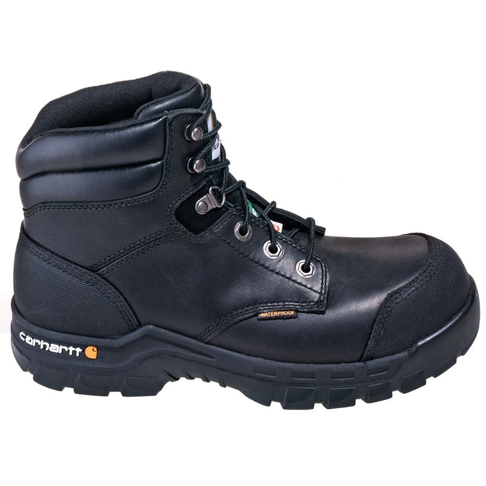 Carhartt Boots: Men's CMR6971 Black Waterproof Puncture-Resistant Composite Toe Boots 4 Carhartt Boots: Men's CMR6971 Black Waterproof Puncture-Resistant Composite Toe Boots - Image 4