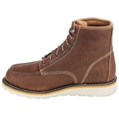 Carhartt Boots: Men's CMW6175 6-Inch Waterproof General Toe Tan Wedge Boots -Carlos Trendy carhartt cmw6175 i 01