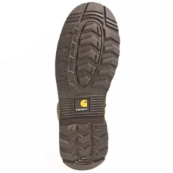 Carhartt Boots: Men's CMW6197 Brown Waterproof 6-Inch General Toe Work Boots -Carlos Trendy carhartt cmw6197 s 01