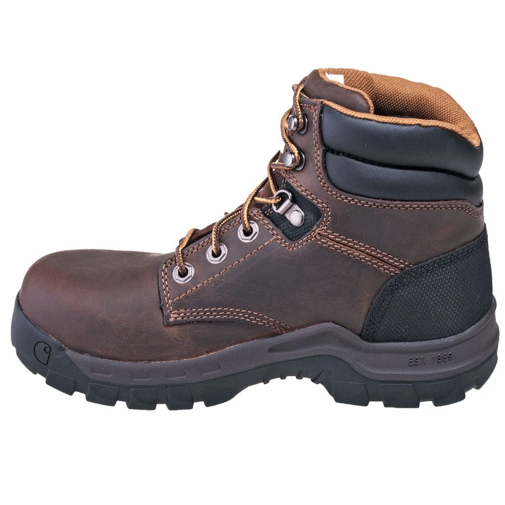 Carhartt Boots: Women's CWF5355 Brown Composite Toe EH 6-Inch Work Boots 5 Carhartt Boots: Women's CWF5355 Brown Composite Toe EH 6-Inch Work Boots - Image 5