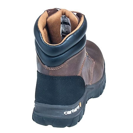 Carhartt Boots: Men's Brown CMF6066 Slip Resistant Leather Work Flex EH Boots 1 Carhartt Boots: Men's Brown CMF6066 Slip Resistant Leather Work Flex EH Boots