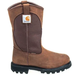 Carhartt Boots: Women's Waterproof CWP1150 Bison Leather EH Wellington Boots -Carlos Trendy carhartt footwear cmp1150 o 01
