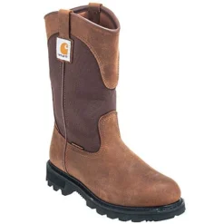 Carhartt Boots: Women's Waterproof CWP1150 Bison Leather EH Wellington Boots -Carlos Trendy carhartt footwear cmp1150 p 01