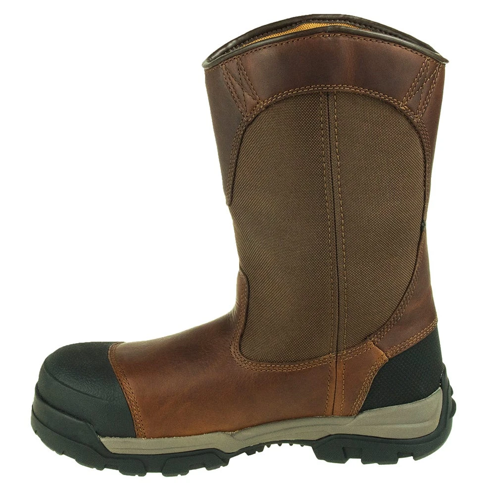 Carhartt Boots: Men's CME1355 Brown Composite Toe Waterproof Pull On Boots 5 Carhartt Boots: Men's CME1355 Brown Composite Toe Waterproof Pull On Boots - Image 5