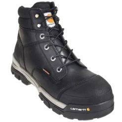 Carhartt Boots: Men's CME6351 Black 6-Inch Waterproof Insite Composite Toe EH Work Boots -Carlos Trendy carhartt cme6351 p 01