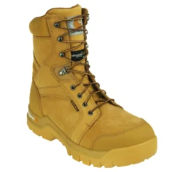 Carhartt Boots: Men's Wheat CMF8058 Insulated Work Boots -Carlos Trendy carhartt cmf8058 p 001