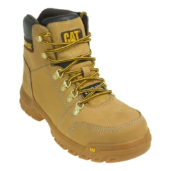 Caterpillar Boots: Outline Wheat 6" 90801 Men's Steel Toe EH Boots -Carlos Trendy cat 90801 0000 p