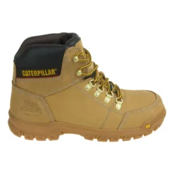 Caterpillar Boots: Outline Wheat 6" 90801 Men's Steel Toe EH Boots -Carlos Trendy cat 90801 0001 r