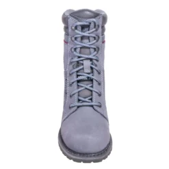 Caterpillar Boots: Women's 90565 Steel Toe Waterproof Grey Echo Work Boots -Carlos Trendy cat p90565 f 01