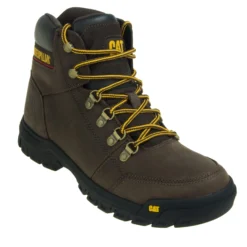 Caterpillar Boots: Men's Outline General Toe 74087 Brown 6" Boots -Carlos Trendy cat p74087 p 001