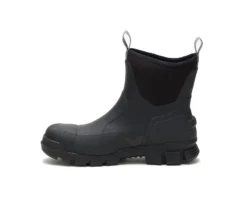 Caterpillar Boots: Unisex P724104 Black Stormers Waterproof Rubber Work Boot -Carlos Trendy catm p724104 112618 f19 180