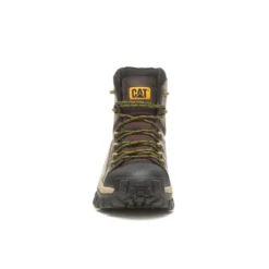 Caterpillar Boots: Men's P91541 Coffee Bean Composite Toe Invader Hiker Waterproof Work Boot -Carlos Trendy catm p91541 032122 s23 090