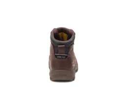 Caterpillar Boots: Women's P91011 Cocoa Mae Steel Toe Waterproof Work Boot -Carlos Trendy catw p91011 022119 f18 270