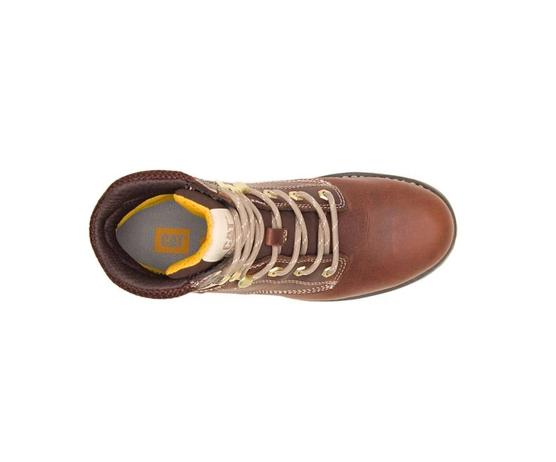 Caterpillar Boots: Women's P91097 Tawny Paisley Steel Toe Slip Resistant Work Boot 6 Caterpillar Boots: Women's P91097 Tawny Paisley Steel Toe Slip Resistant Work Boot - Image 6