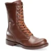Corcoran Boots: Women's CV1516 Historic Brown 10" USA Made Jump Boot