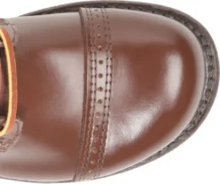 Corcoran Boots: Women's CV1516 Historic Brown 10" USA Made Jump Boot -Carlos Trendy cv1516 500xauto top