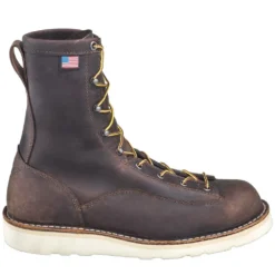Danner Boots: Men's 15556 USA-Made Brown EH Bull Run Work Boots -Carlos Trendy danner 15556 o 01 1