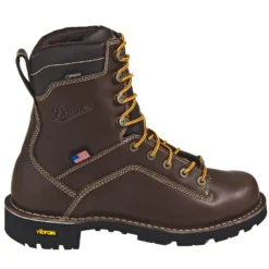 Danner Boots: Men's 17305 Brown Quarry USA Made Waterproof Boots -Carlos Trendy danner 17305 o 01