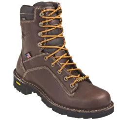 Danner Boots: Men's 17305 Brown Quarry USA Made Waterproof Boots -Carlos Trendy danner 17305 p 01