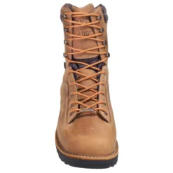 Danner Boots: Men's 17319 Brown Waterproof USA-Made EH Insulated Quarry Boots -Carlos Trendy danner 17319 f 01