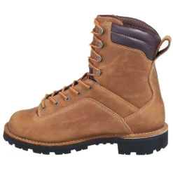 Danner Boots: Men's 17319 Brown Waterproof USA-Made EH Insulated Quarry Boots -Carlos Trendy danner 17319 i 01