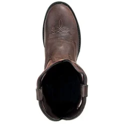 Durango Boots: Men's12 Inch Round Toe Leather Cowboy Boots DB5474 -Carlos Trendy db5474 rockyt 01