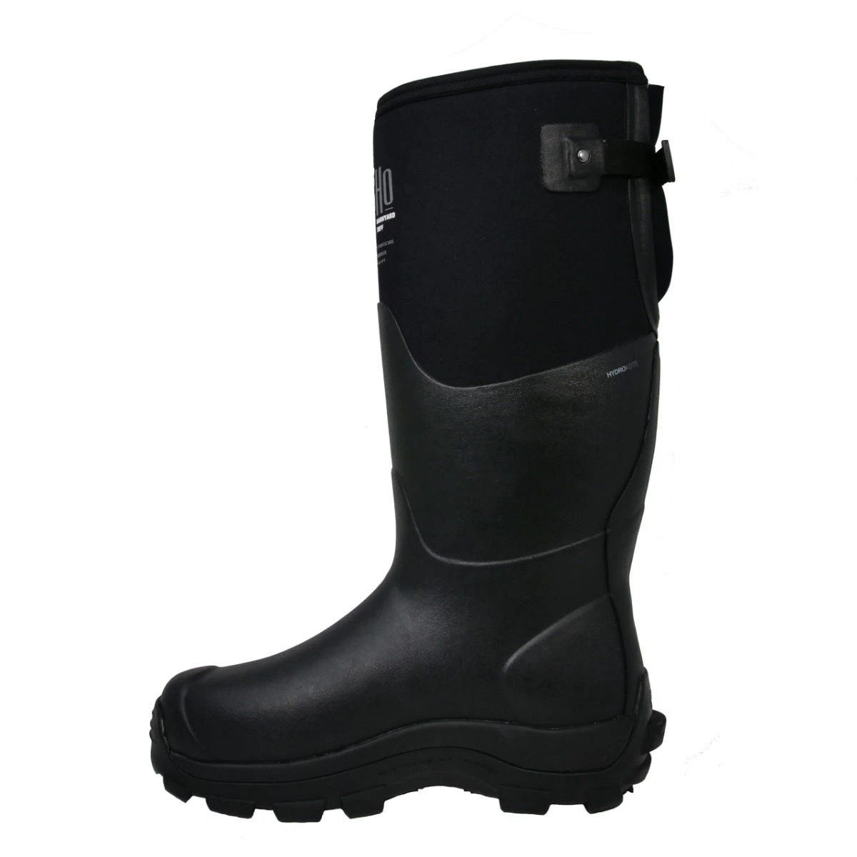 DryShod Boots: Men's DHMG-MH-BK Black DungHo Max Gusset Extreme Cold Barnyard Boot 2 DryShod Boots: Men's DHMG-MH-BK Black DungHo Max Gusset Extreme Cold Barnyard Boot - Image 2