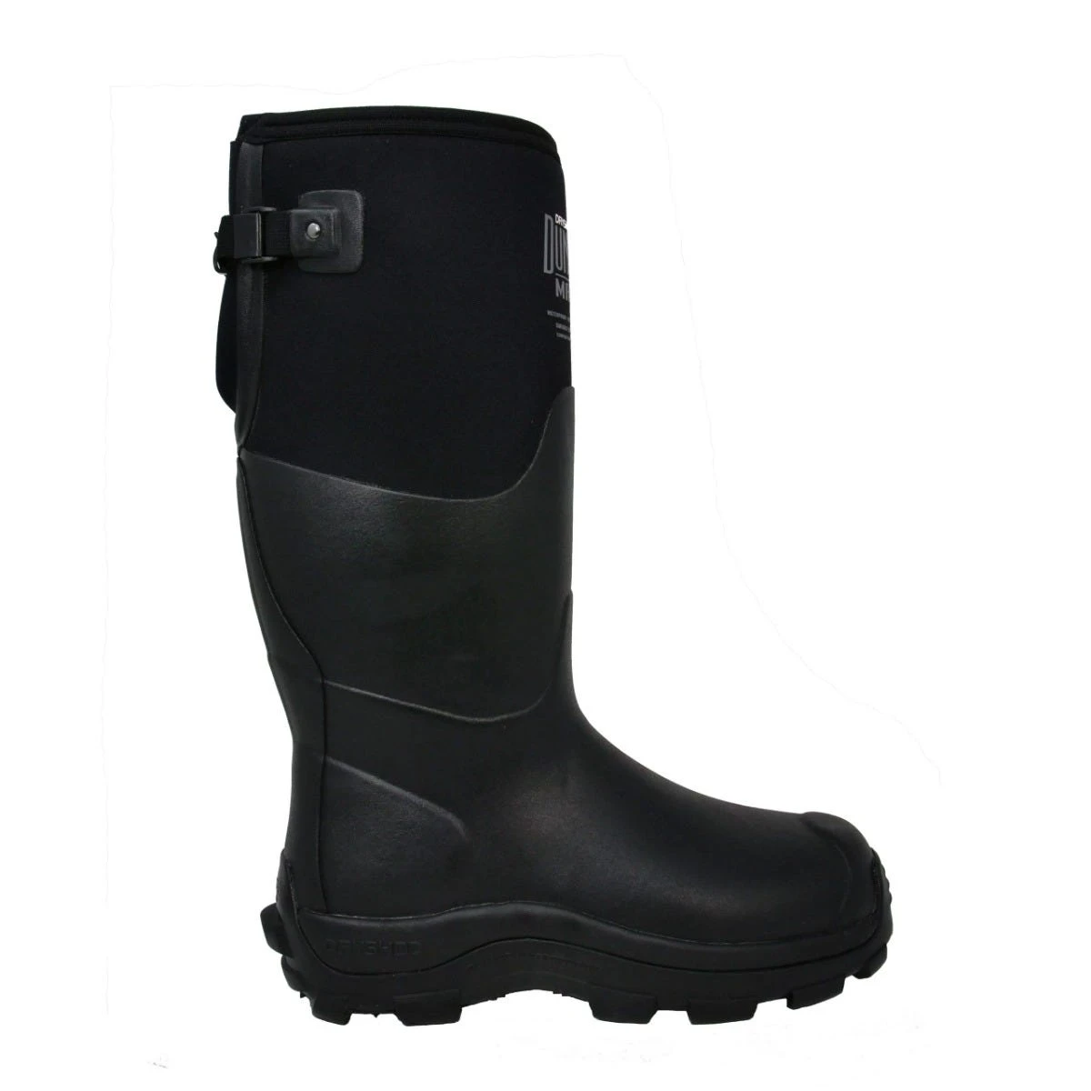 DryShod Boots: Men's DHMG-MH-BK Black DungHo Max Gusset Extreme Cold Barnyard Boot 3 DryShod Boots: Men's DHMG-MH-BK Black DungHo Max Gusset Extreme Cold Barnyard Boot - Image 3
