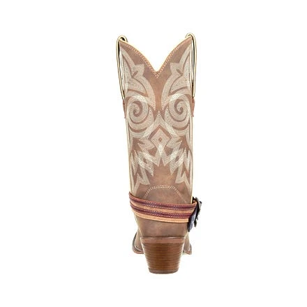 Durango Boots: Women's DRD0208 Brown Crush 12 Inch Flag Accessory Pull On Western Boot 7 Durango Boots: Women's DRD0208 Brown Crush 12 Inch Flag Accessory Pull On Western Boot - Image 7