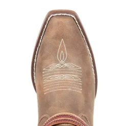 Durango Boots: Women's DRD0208 Brown Crush 12 Inch Flag Accessory Pull On Western Boot 13 Durango Boots: Women's DRD0208 Brown Crush 12 Inch Flag Accessory Pull On Western Boot -Carlos Trendy drd0208 birdseye