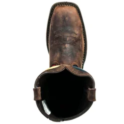 Durango Boots: Men's Steel Toe DB021 EH Texas Flag Cowboy Boots -Carlos Trendy durango db 021 t 01